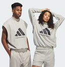 Moletom sem mangas de camurça de basquete Adidas