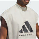Moletom sem mangas de camurça de basquete Adidas